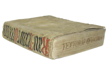 Una celebre enciclopedia cinquecentesca: Ravisius Textor - Officina & cornucopia - Venetiis 1588