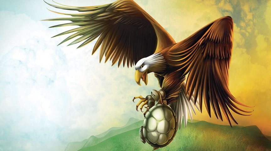 Esopo - La tartaruga e l'aquila
