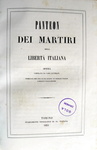Panteon dei martiri italiani - 1851