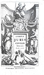 Corpus juris civilis - Amsterdam, Daniel Elzevier 1681 (bellissima legatura antica in marocchino)