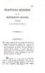 Benvenuto Cellini - Opere [Trattati dell'oreficeria e della scultura] - Milano 1806/1811