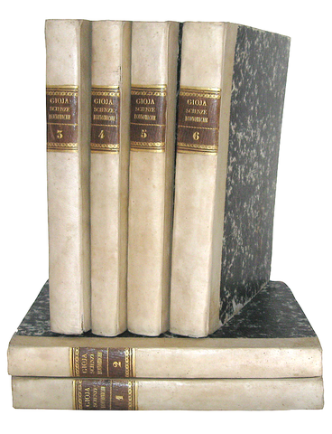 Melchiorre Gioia - Nuovo prospetto delle scienze economiche - Milano 1815 (rara prima edizione)