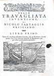 Salvataggio delle navi: Tartaglia - Regola generale da sulevare ogni affondata nave - Venezia 1551