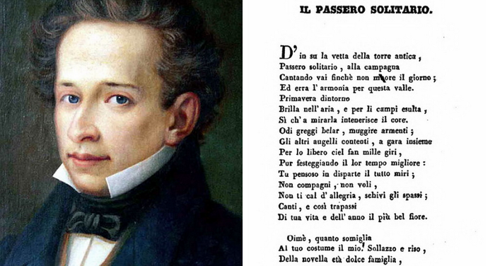 Giacomo Leopardi - Il passero solitario