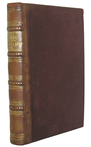 Un classico del pensiero filosofico: Giambattista Vico - Principi di una scienza nuova - Milano 1857 Un classico del pensiero filosofico: Giambattista Vico - Principi di una scienza nuova - Milano 1857
