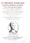 Virgilio - Bucolica Georgica et Aeneis - Roma 1763/65 (edizione in folio con centinaia di incisioni)