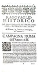 Francia - Grande Alleanza: Ragguaglio di quanto  accaduto dopo la pace di Nimega - 1698 (20 tavole)