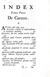 Antonio Bombardini - De carcere et antiquo ejus usu - Padova 1713 (rarissima prima edizione)