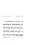 André Breton - Primo manifesto del surrealismo - Venezia, Cavallino 1945 (prima edizione italiana) André Breton - Primo manifesto del surrealismo - Venezia, Cavallino 1945 (prima edizione italiana)
