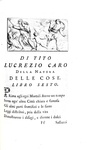 Lucrezio - Della natura delle cose tradotti da Alessandro Marchetti - 1754 (con decine di incisioni)