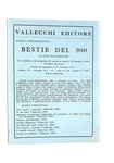Aldo Palazzeschi - Bestie del 900. Con tavole a colori di Mino Maccari - 1951 (rara prima edizione)