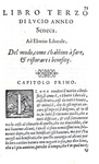 Lucio Anneo Seneca - De' benefizii tradotto in volgar fiorentino da m. Benedetto Varchi - 1574