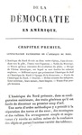 Alexis de Tocqueville - De la dmocratie en Amrique - 1835 (rara seconda edizione)