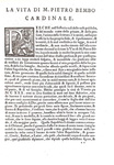 Pietro Bembo - Della historia vinitiana libri XII - Venezia, Scotto 1552 (prima edizione in volgare)