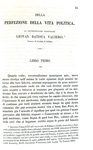 Un classico della politica cinquecentesca: Paolo Paruta - Opere politiche - 1852 (bella legatura)