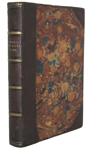Apuleio - Dell'asino d'oro, traslato da Agnolo Firenzuola in lingua toscana - Parigi 1781