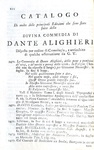 Dante Alighieri - La divina commedia col commento di Pompeo Venturi - Venezia, Pasquali 1751