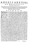 Inquisizione e tortura: Gambiglioni - De maleficiis tractatus & de inquirendis criminibus - 1598