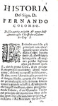 Fernando Colombo - Historie della vita di Cristoforo Colombo e della scoperta del Nuovo Mondo - 1678 Fernando Colombo - Historie della vita di Cristoforo Colombo e della scoperta del Nuovo Mondo - 1678