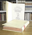 Gian Rinaldo Carli - Delle lettere americane - Cosmopoli 1780 (rara e ricercata prima edizione)
