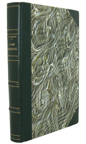 Un grande classico di criminologia: Cesare Lombroso - L'uomo delinquente 1924 (con 29 belle tavole)