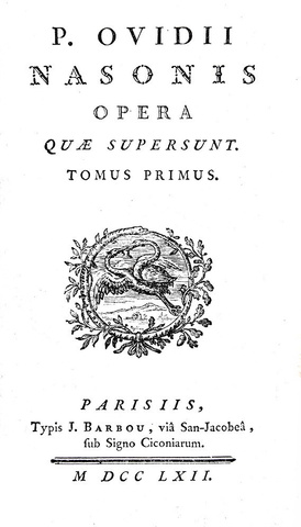 Ovidius - Opera quae supersunt - Paris, Barbou 1762 (con numerose incisioni e una bella legatura) Ovidius - Opera quae supersunt - Paris, Barbou 1762 (con numerose incisioni e una bella legatura)