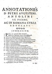 La corporazione dei fornai nel Seicento: Tesaurum artis pistoriae - 1635 (rarissima prima edizione)