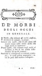 La moderna oftalmologia: Joseph Jacob von Plenck - Dottrina de' morbi degli occhi - Napoli 1783