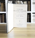 Francesco Angiolini - Vocabolario milanese-italiano - Torino, Paravia 1897 (prima edizione)