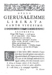 Torquato Tasso - La Gerusalemme liberata con le figure di Bernardo Castelli - 1724 (con 21 tavole) Torquato Tasso - La Gerusalemme liberata con le figure di Bernardo Castelli - 1724 (con 21 tavole)