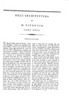 Vitruvio -Dell'architettura. Libri dieci - Milano, 1832 (legatura da amatore - con 29 belle tavole)