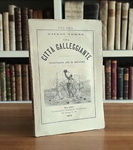 Jules Verne - Una citt� galleggiante - Milano, Tipografia Lombarda 1875 (con numerose xilografie)