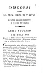 Niccol Machiavelli - Discorsi sopra la prima deca di Tito Livio - Milano, Nicol Bettoni 1821