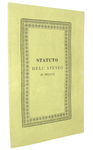 Statuto dell'Ateneo di Brescia - per Niccol Bettoni 1831 (rara prima edizione)