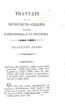 Benvenuto Cellini - Opere [Trattati dell'oreficeria e della scultura] - Milano 1806/1811