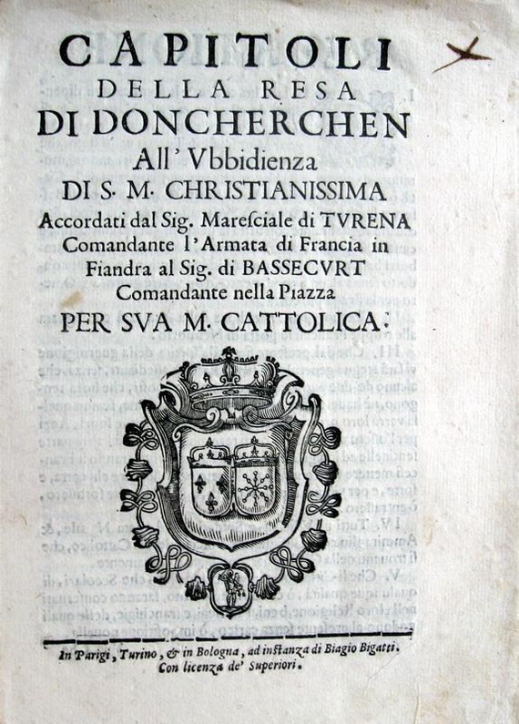 resa di Dunkerque - 1658