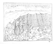 Lo Inferno della Commedia di Dante col commento di Guiniforto delli Bargigi - 1838 (12 belle tavole)