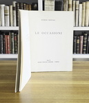 Eugenio Montale - Le occasioni - Torino, Einaudi 1939 (rara prima edizione tirata in 1000 esemplari)