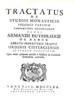 Gli studi monastici nel Medioevo: Jean Mabillon - Tractatus de studiis monasticis - Venetiis 1770