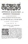 L'astronomia nell'antica Roma: Macrobio - Opera omnia - Padova, Comino 1736 (con 5 belle xilografie)