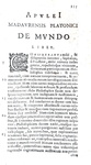 Apuleius - Opera omnia (Metamorphoseon libri XI sive Asinus aureus) - Lugduni Batavorum 1623