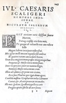 Julius Caesar Scaliger - Poematia ad illustriss. Constantiam Rangoniam - 1546 (rara prima edizione)