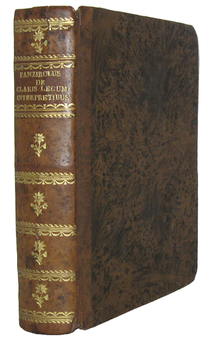 Guido Panciroli - De claris legum interpretibus - Venezia 1637 (rara e ricercata prima edizione)