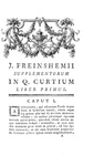 Le gesta di Alessandro Magno: Curtius Rufus - De rebus gestis Alexandri Magni historia - Paris 1757