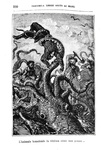 Jules Verne - Ventimila leghe sotto ai mari - Milano, Tipografia Lombarda 1875 (con 104 xilografie)