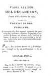 Giovanni Boccaccio - Il Decameron - Venezia, Vitarelli 1813 (con 4 belle tavole - ottima legatura)