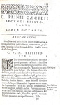 Magnifica legatura alle armi: Plinius - Epistolae adiectae notae, et emendationes - Paris 1608