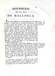 Le isole Baleari nel '700: Vargas - Descripciones de las islas Baleares - 1787 (rara prima edizione)