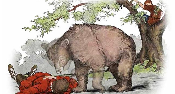 Esopo - I due viandanti e l'orso