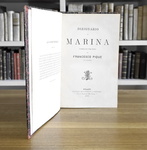 Francesco Piqu� - Dizionario di marina - Milano, Battezzati 1879 (rara seconda edizione)